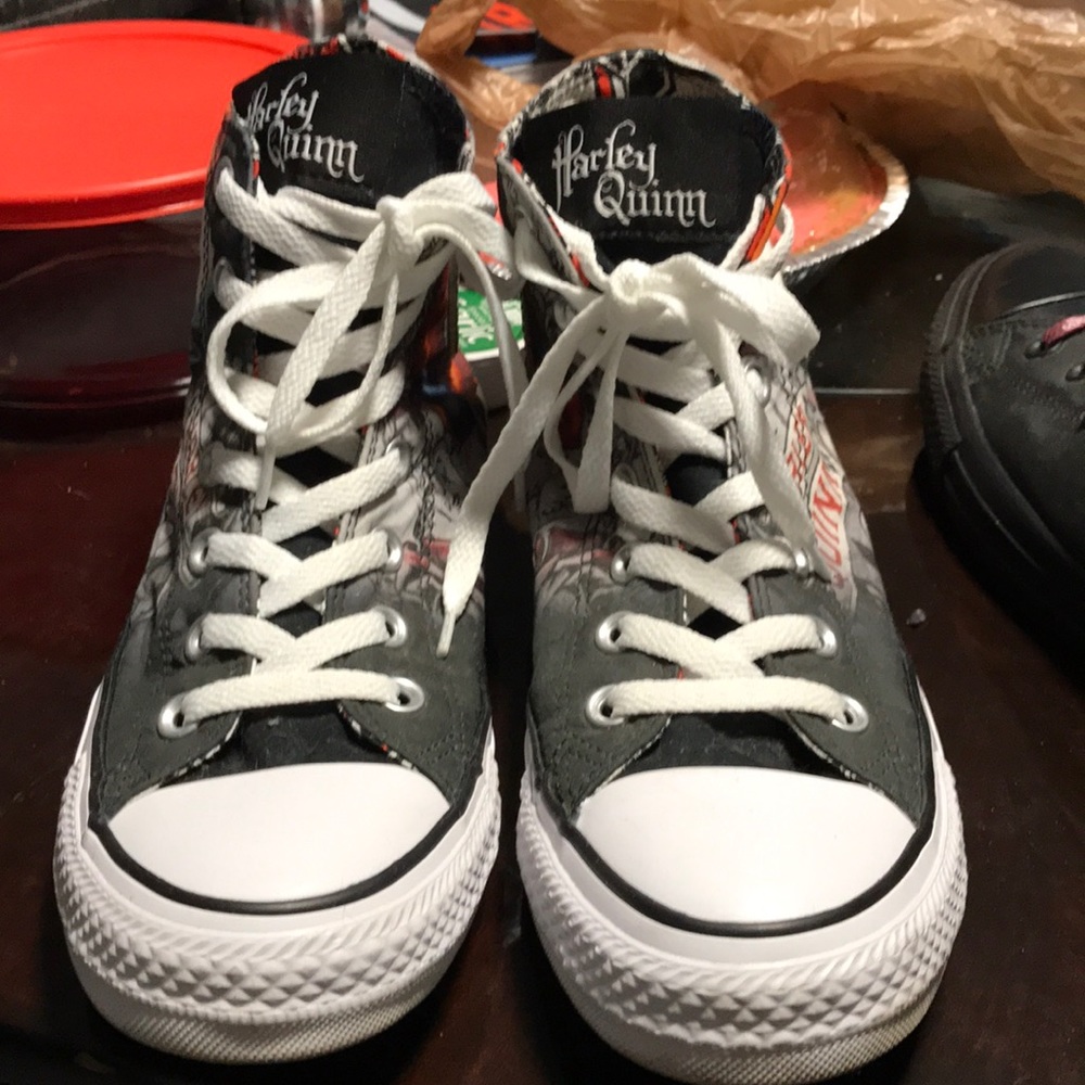 Chuck Taylor x Harley Quinn Converse
